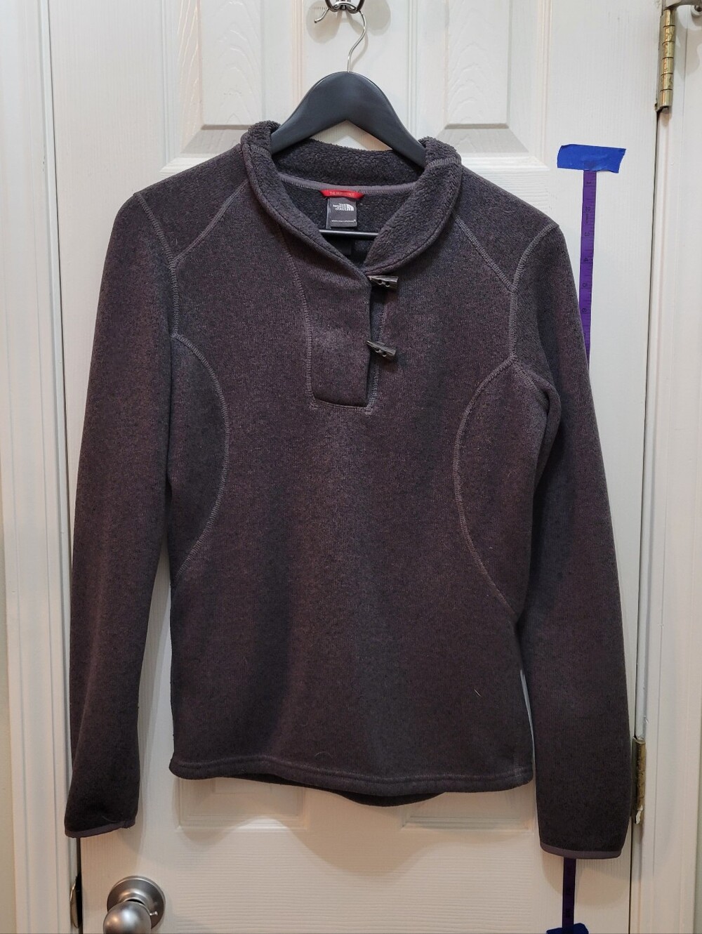 The North Face Women's Dark Gray Fleece Toggle Pullover